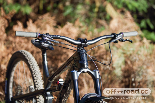 Mtb deals handlebar setup